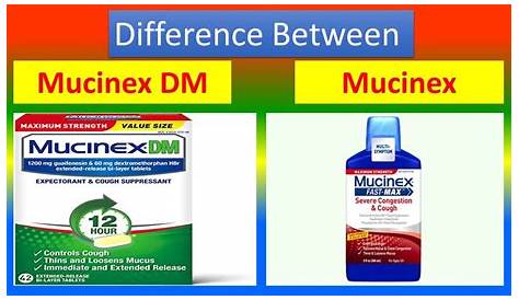 В чем разница между Mucinex Dm и Mucinex Vs D Vs Что такое Муцинекс