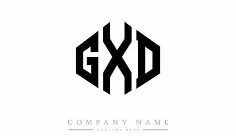 Gxd означает логотип Письмо Логотип Дизайн Начальные Логотип Связанный