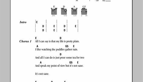 Захватывающие детали за слепой дыней No Rain Song by Chords & Lyrics Акустический биндер
