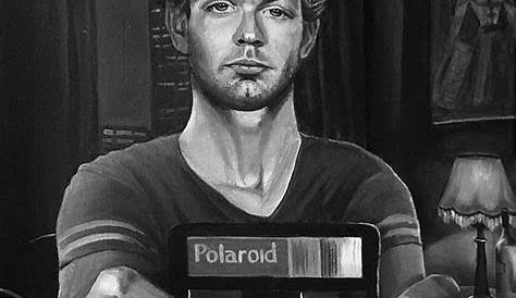 Джеффри Дамер стал жертвой Polaroids Polaroid Digital Art Тани Ларионовой
