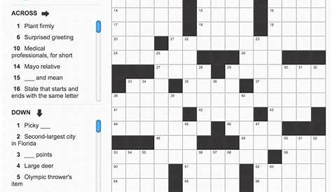 Usa Puzzle ответила на кроссворд Daily Crosswo