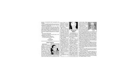 Courier Press Evansville Indiana некрологы, выходящие из