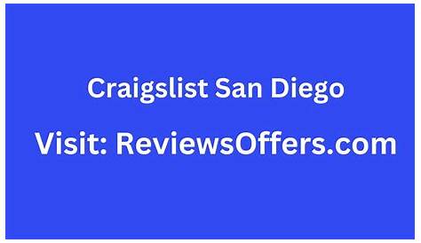 Craigslist San Diego Caregiver вакансии Топ-10 автомобилей