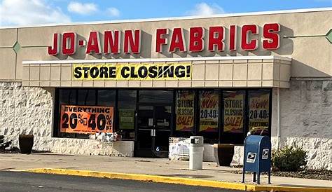 Закрытие Jo Ann Fabrics состоится 22 января на Eagrovision