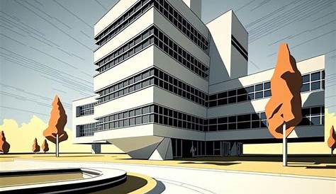 Уникальная перспектива современных инноваций Premum Mge Blue Buldng Perspectve для Nnovt Nd