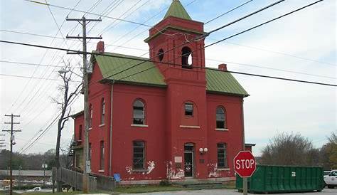 Covington Jail Tracker Old Newton County Построен в 1901 году