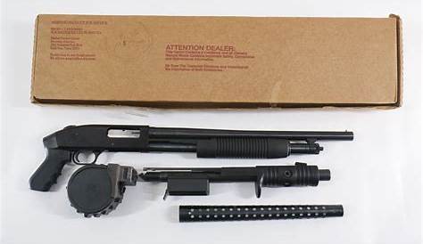 Mossberg 500 Magazinesetting добавил журнал в свой дробовик