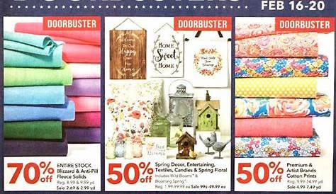 Joann Fabrics Mailing List S Weekly на этой неделе