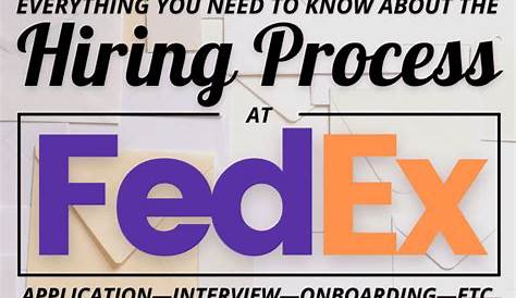 Fedex нанимает линию ввода данных от приложения до интервью