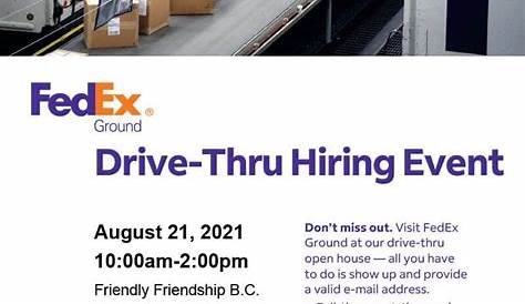 Fedex Careeresfav Event Invitations Drivethru нанимает летающих сообществ