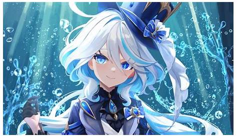 Rgenshin Impact Furina Genshin Game Art 4k 171m обои для ПК