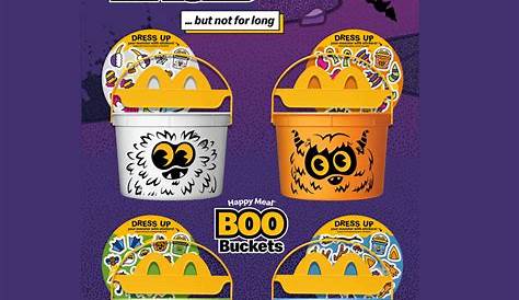 Оригинальное название: McDonald’s Halloween Buckets: Spooky Treats For All