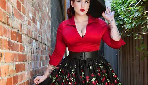 Pinup Fashion Plus Size: празднование кривых с винтажным очарованием