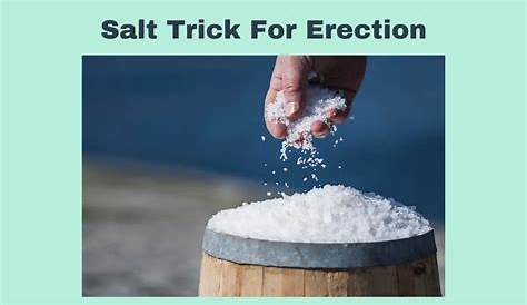 Соль работает? Разгадывание секретов этого метода гипноза